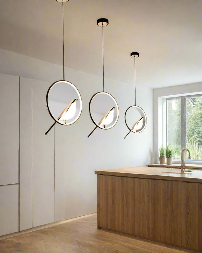 Twilight Sparrow Hanging Light