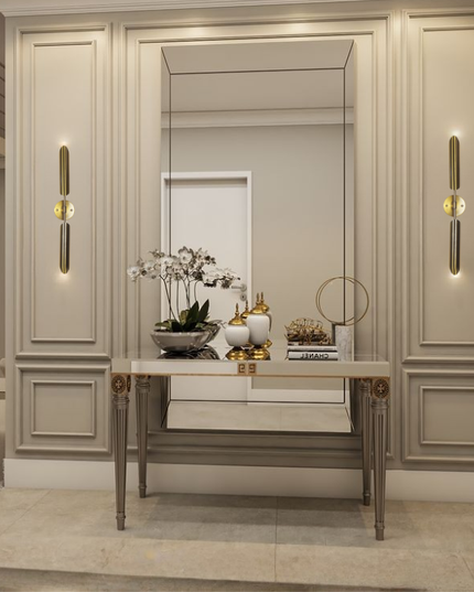 Dual Beam Wall Light