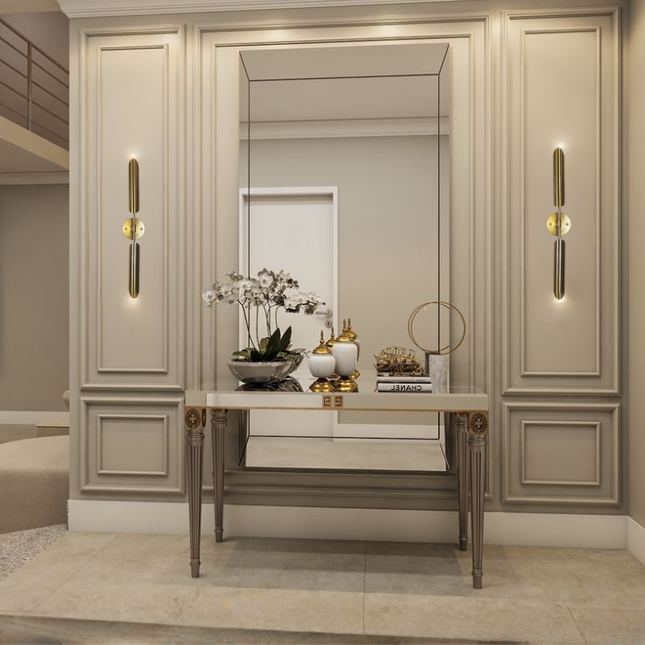 Dual Beam Wall Light