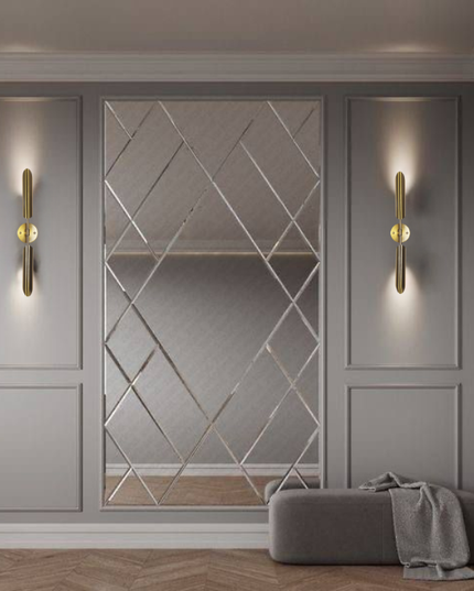 Dual Beam Wall Light