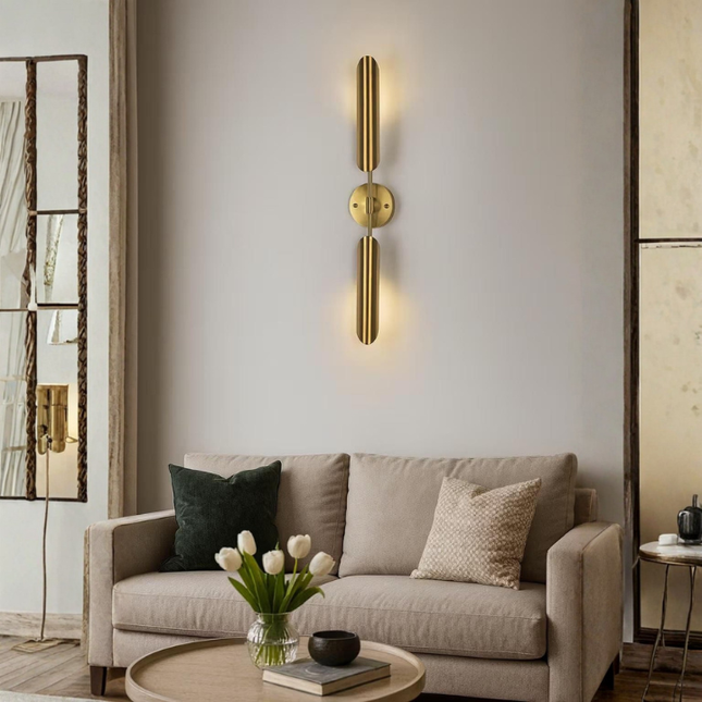 Dual Beam Wall Light