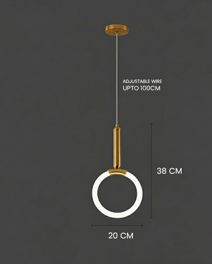 GlowRing Modern Pendant Light