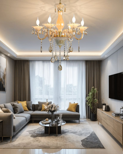 Amber Royale Chandelier