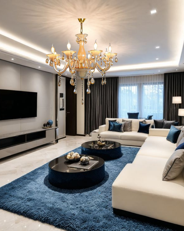 Amber Royale Chandelier