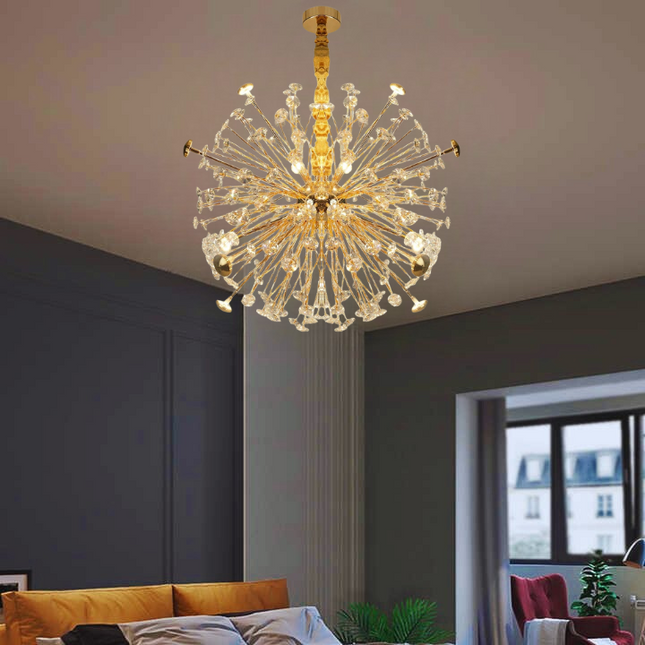 Sunburst Modern Chandelier