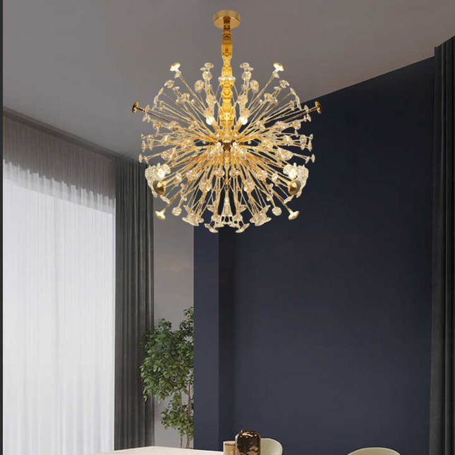 Sunburst Modern Chandelier
