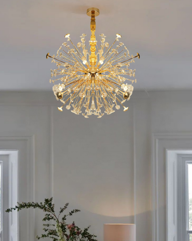 Sunburst Modern Chandelier