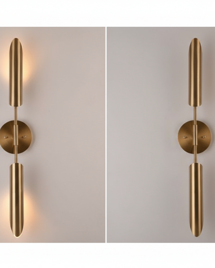Dual Beam Wall Light