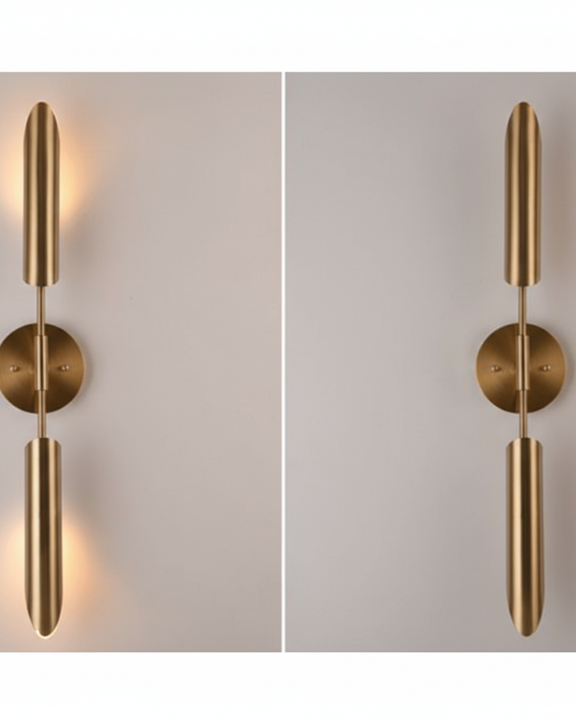 Dual Beam Wall Light