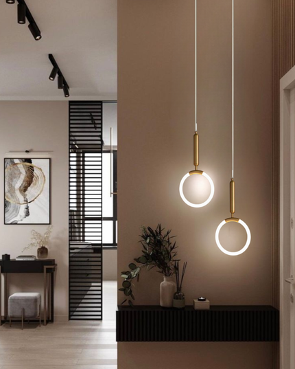 GlowRing Modern Pendant Light