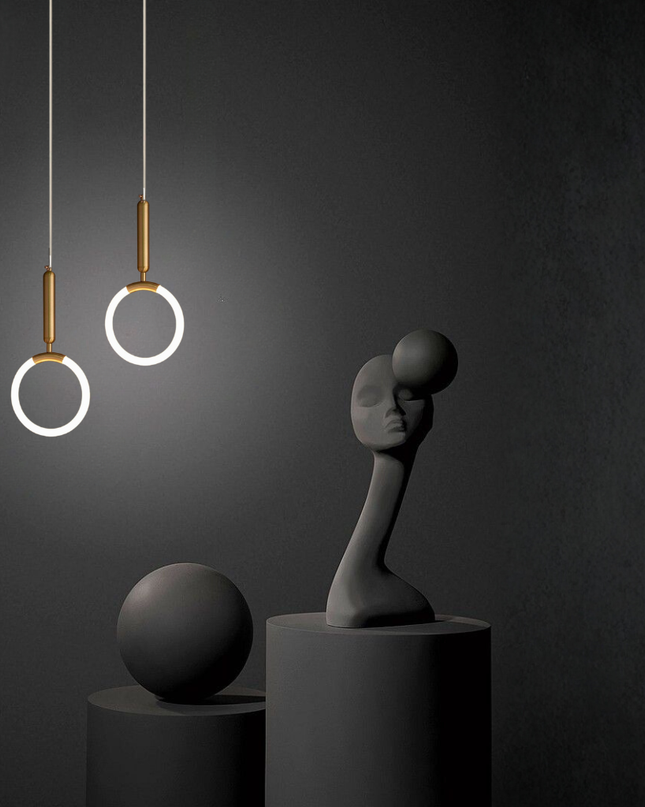GlowRing Modern Pendant Light