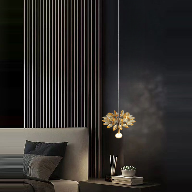 Flora Crystal Pendant Light