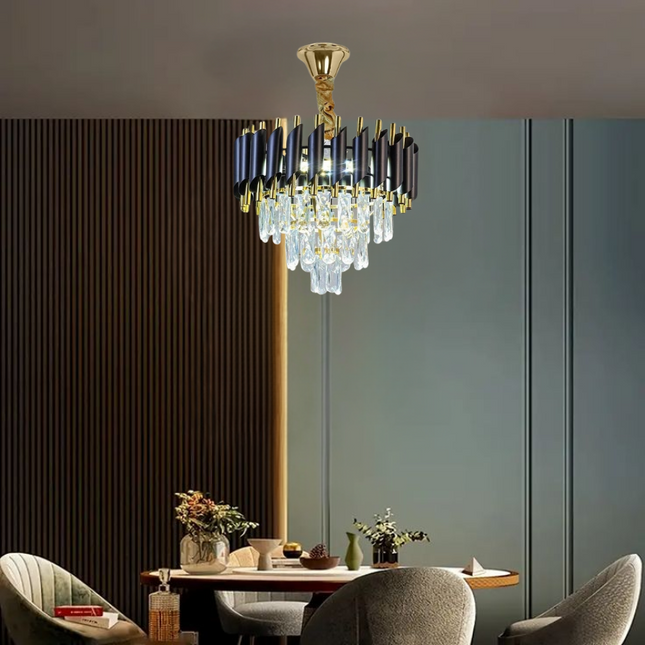 Black Mamba Round Chandelier
