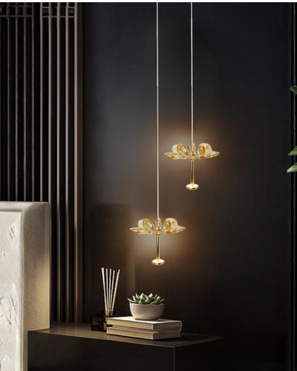 Flora Crystal Pendant Light