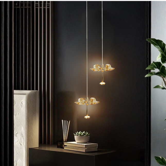 Flora Crystal Pendant Light