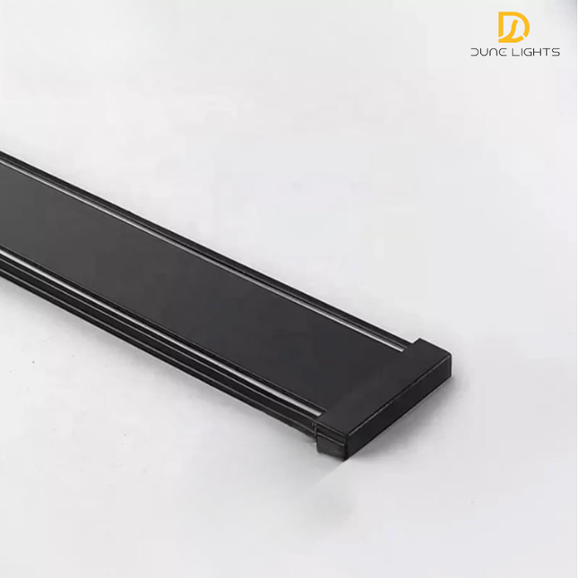Ultrathin Magnetic Track Light Channel