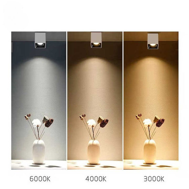 Square Surface Mounted LED COB Spot light