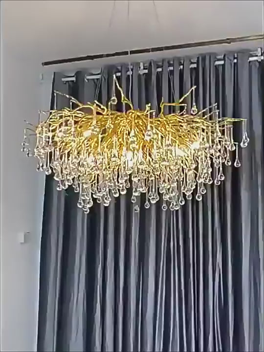 Rainora  Modern  Round  Chandelier