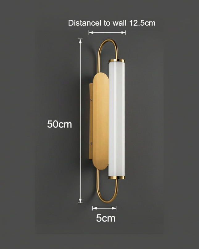 Halo Gold Wall Sconce