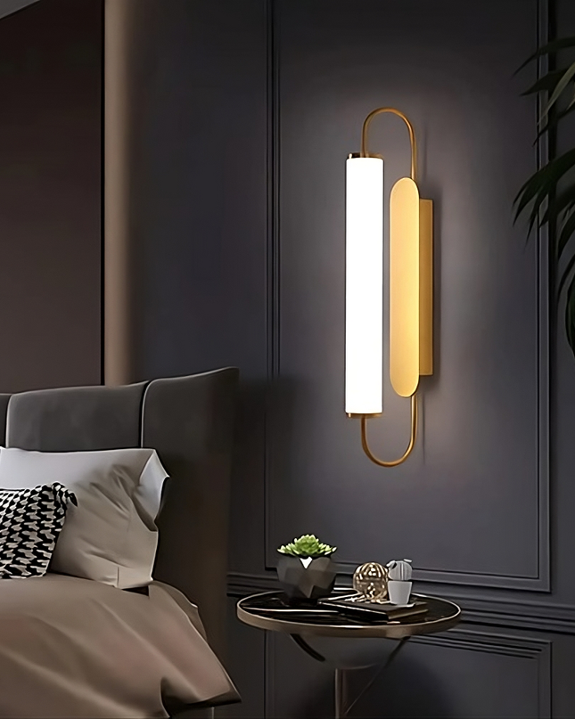 Halo Gold Wall Sconce