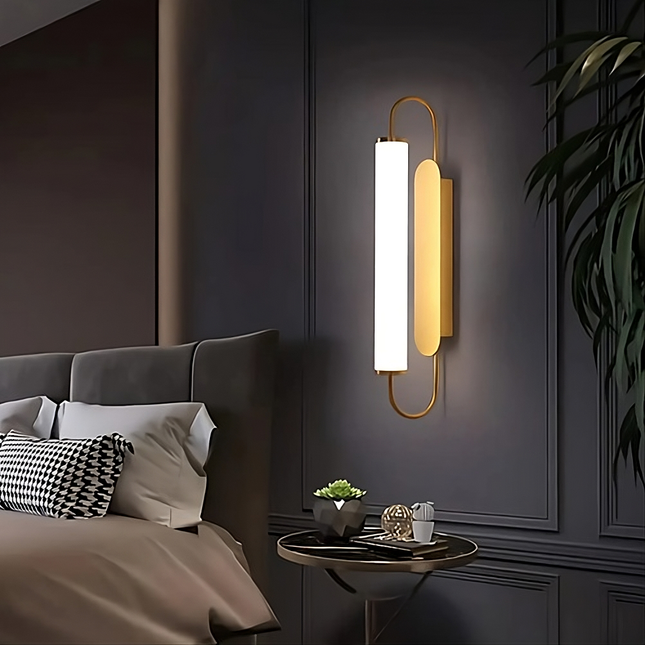 Halo Gold Wall Sconce
